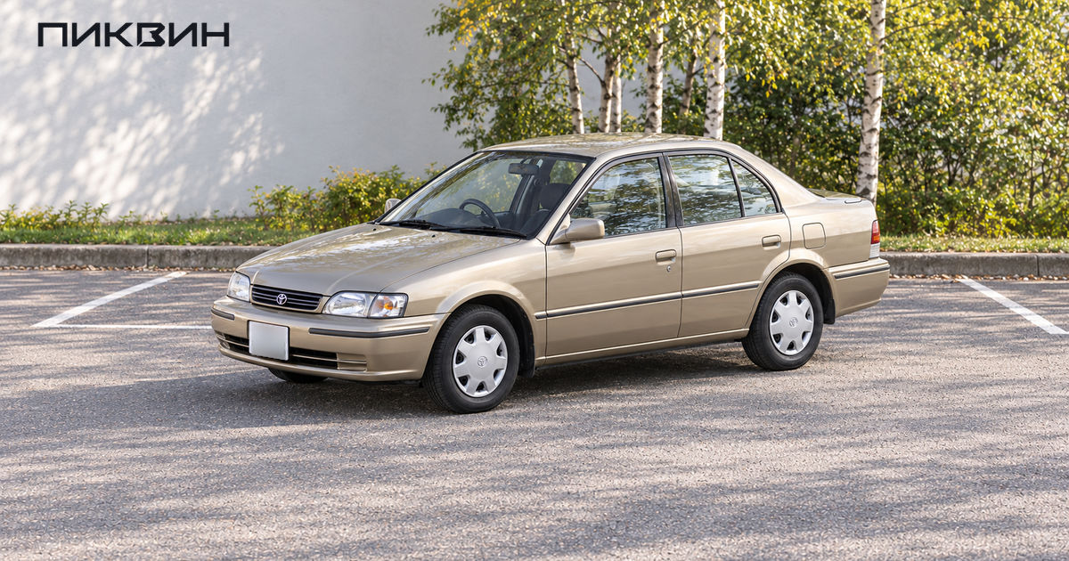 Toyota Corsa L50 в кузове четырёхдверный седан, праворульное исполнение.
