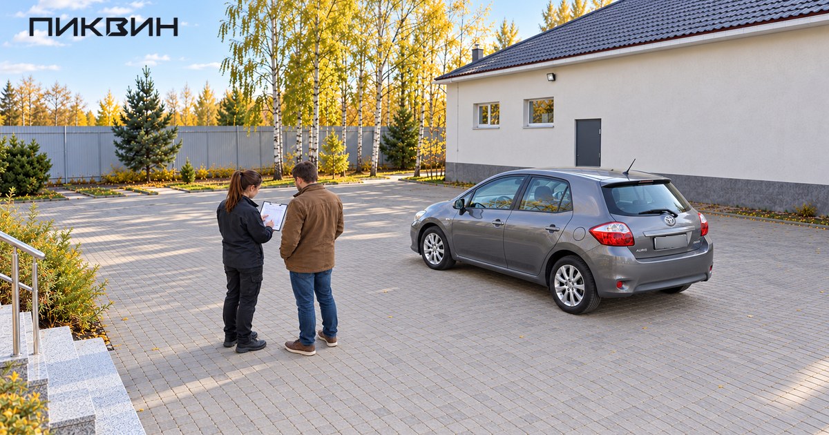 Условная редакционная иллюстрация проверки автомобиля перед покупкой в Челябинской области.