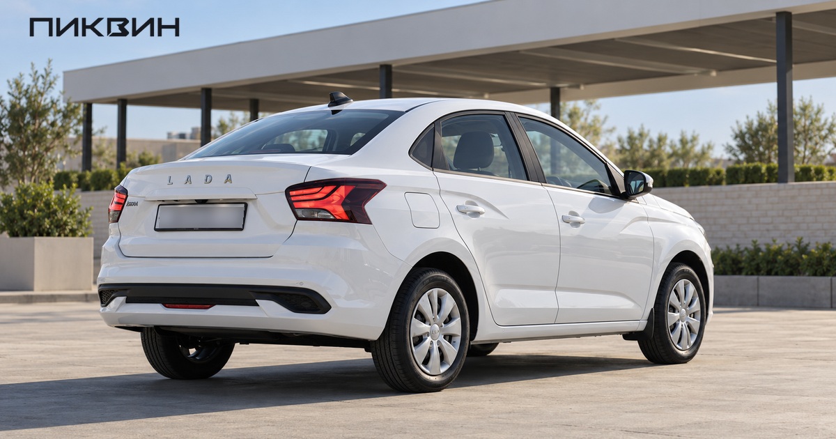 Условная иллюстрация осмотра седана Lada Iskra перед покупкой в Тольятти