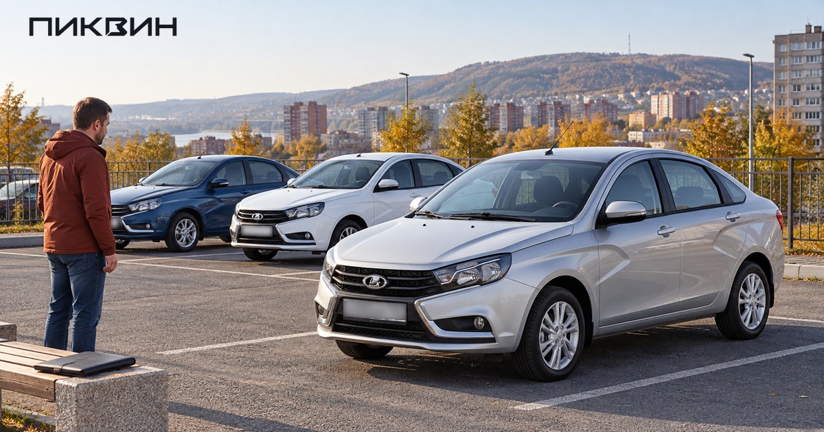 Выбор LADA Vesta перед покупкой в Кузбассе.