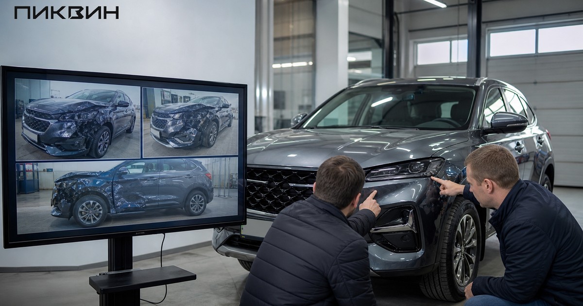 Как искать фотографии автомобиля после ДТП и сопоставлять повреждения