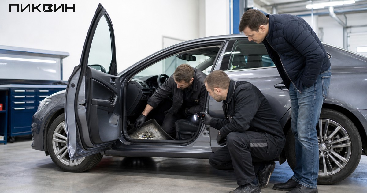 Автомобиль после затопления: признаки, диагностика и решение о покупке