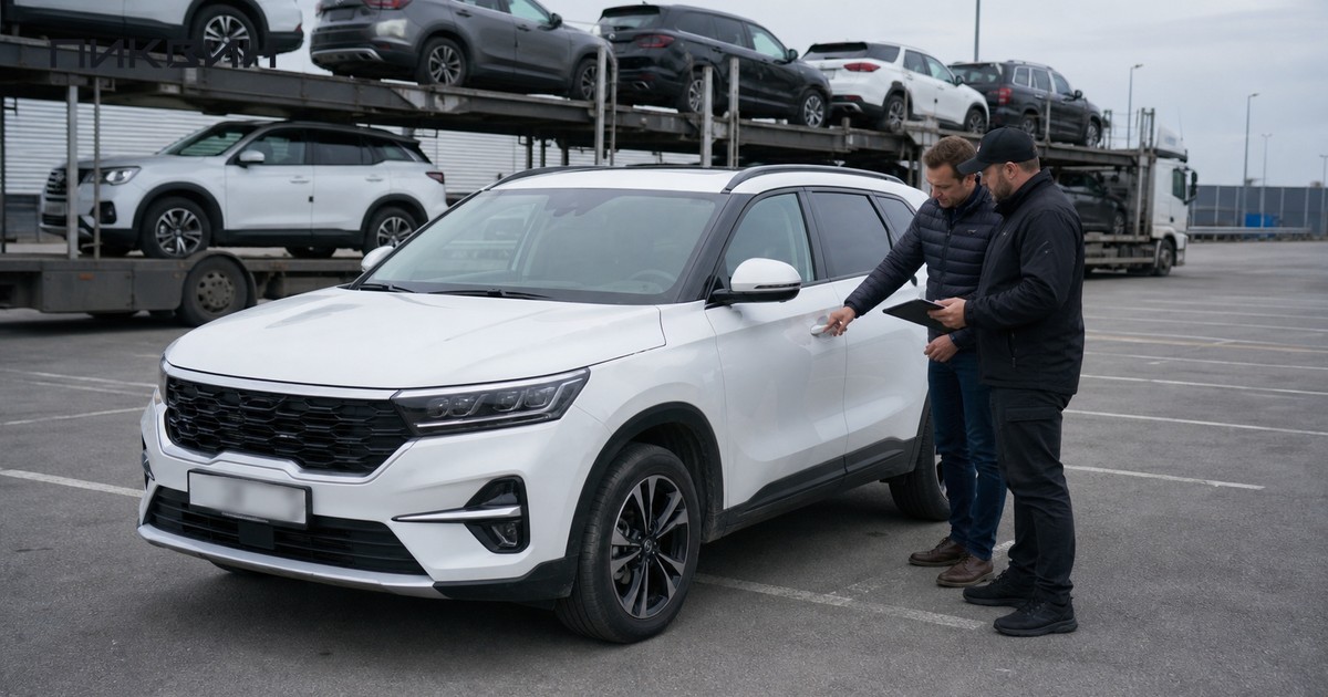 Как принять автомобиль из Кореи после доставки