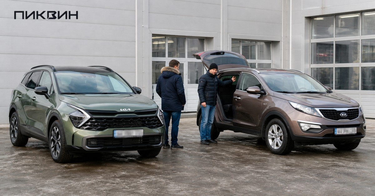 Kia Sportage: поколения и ключевые различия