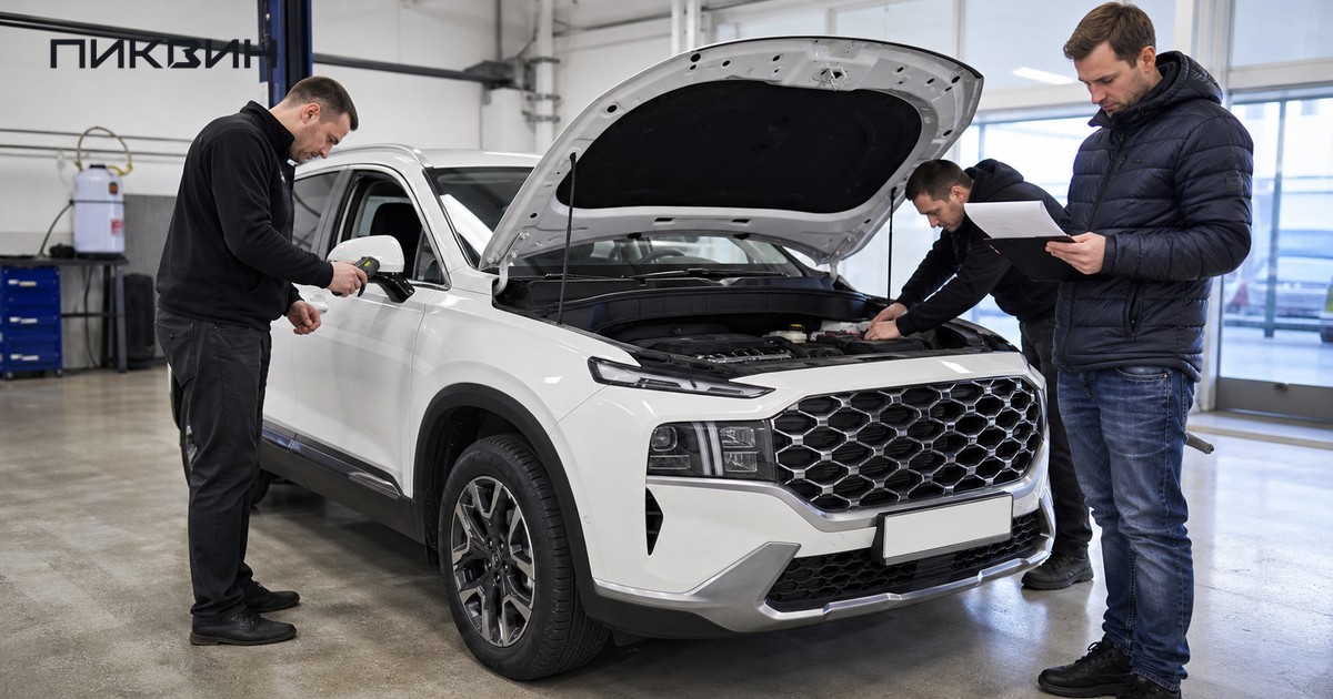 Как проверить Hyundai Santa Fe из Кореи перед покупкой