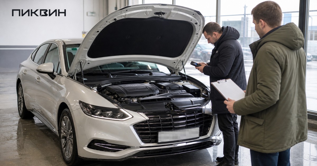 Как проверить Hyundai Sonata из Кореи перед покупкой
