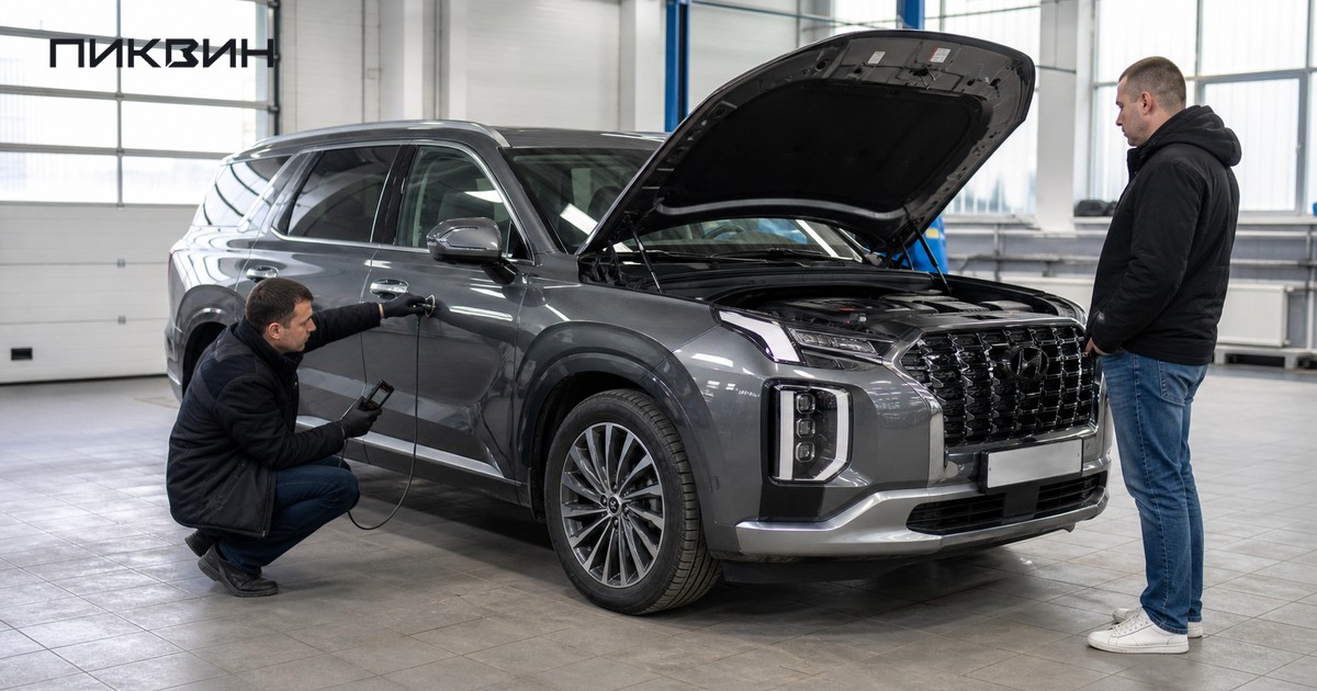 Как проверить Hyundai Palisade из Кореи перед покупкой