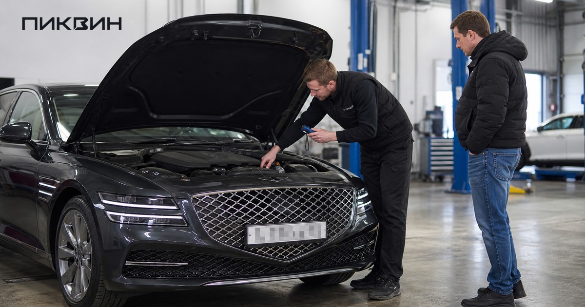 Как проверить Genesis G80 из Кореи перед покупкой