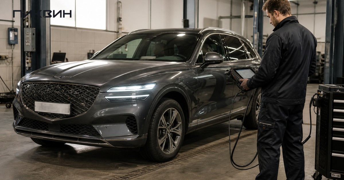 Электроника Genesis GV70: функции, ошибки и диагностика