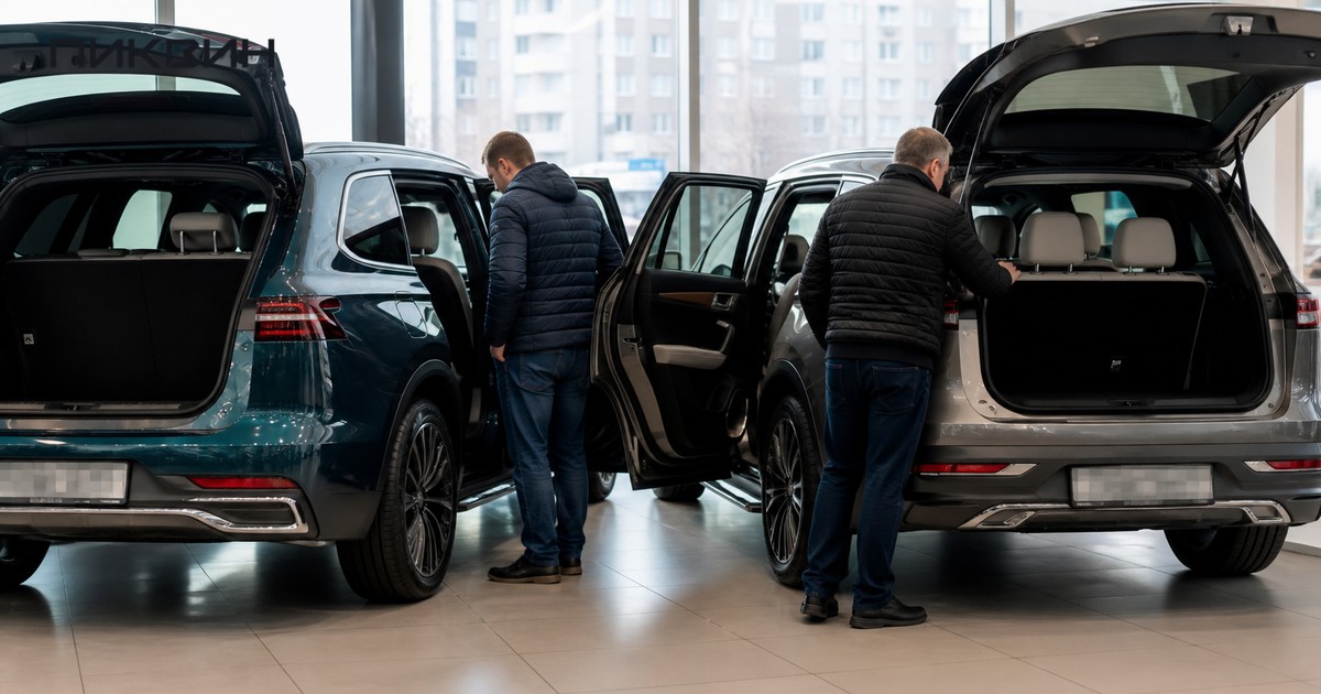 Комплектации Geely Monjaro: Китай и Россия
