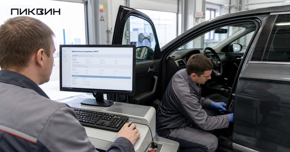 Как проверить СБКТС импортного автомобиля