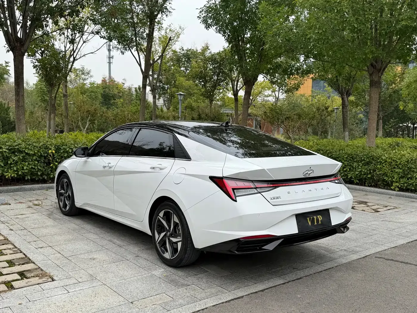 Hyundai Elantra 2022 1.5L CVT LUX Premium Edition — Фото автомобиля 13