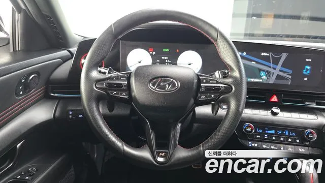 Hyundai AVANTE Avante (CN7) 1.6 Turbo N Line — Фото автомобиля 13