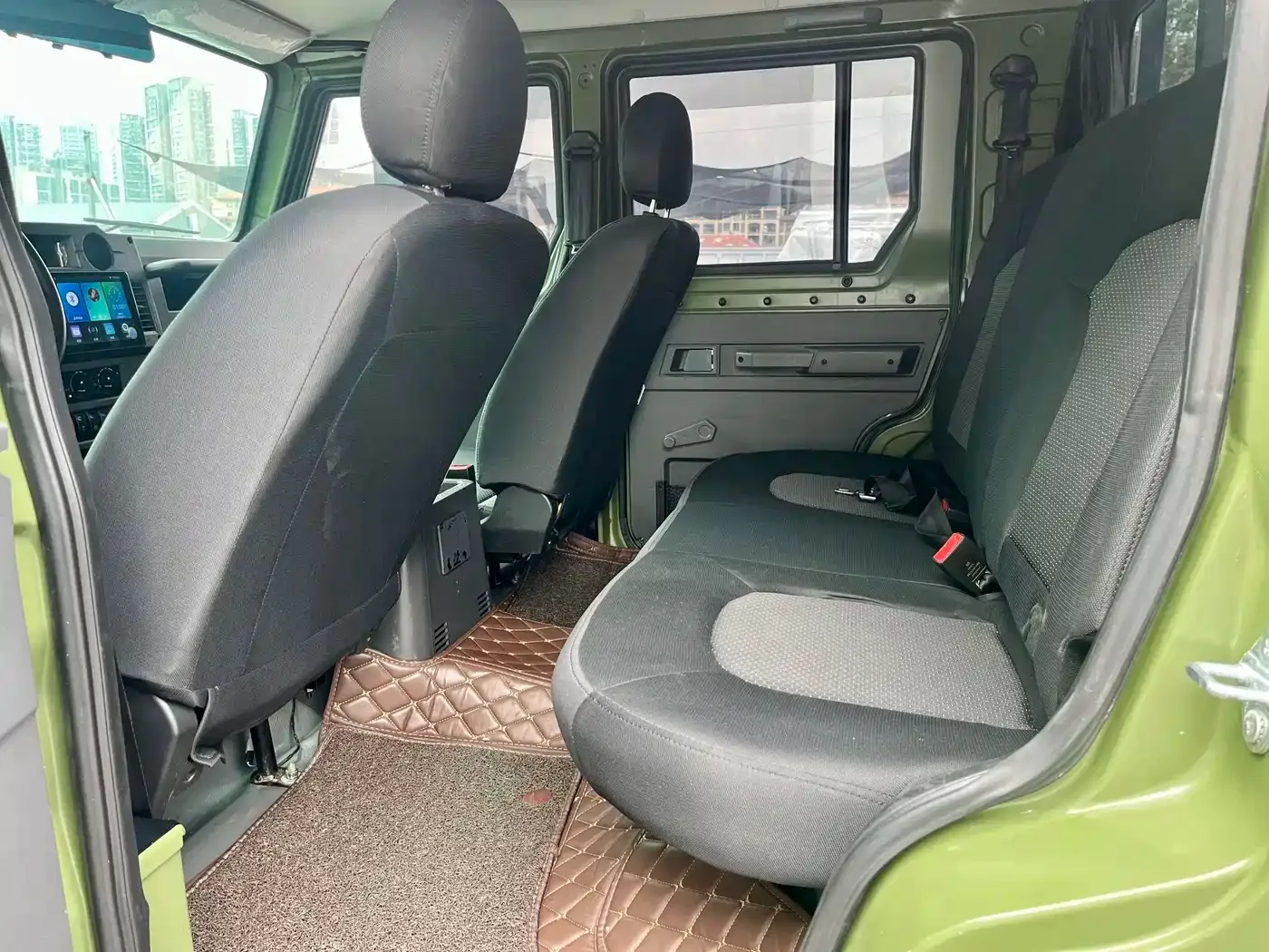 BAW (Beijing Automobile Works) Warrior Pickup 2020 Model 2.4T Diesel 4WD 3035mm Wheelbase Double Cab YCY24140-60A — Фото автомобиля 6
