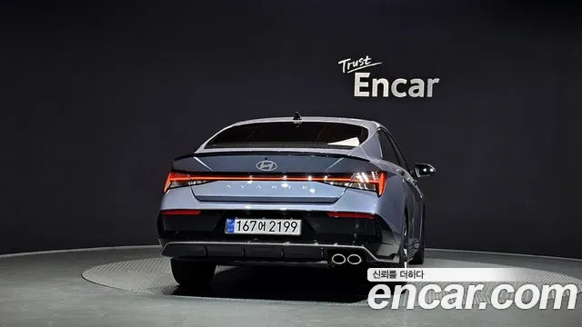 Hyundai Avante CN7 — Фото автомобиля 4