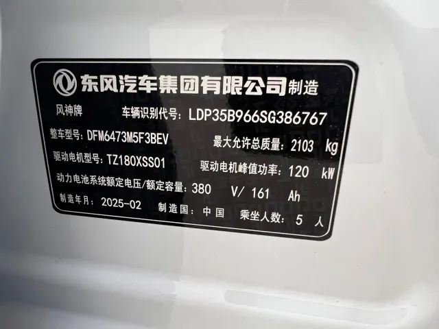 Dongfeng SKY EV01 — Фото автомобиля 30