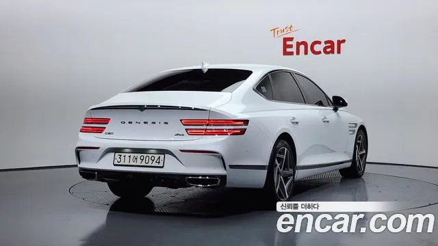 Genesis G80 Бензин 2.5 турбо AWD — Фото автомобиля 2