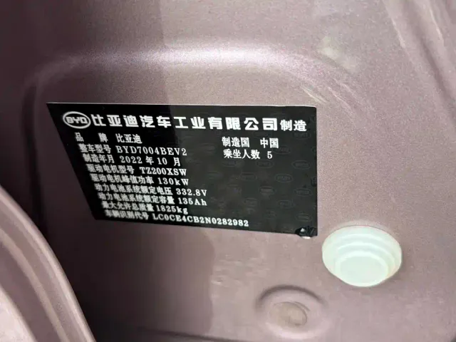 BYD Dolphin 2021 401km Knight Edition — Фото автомобиля 15