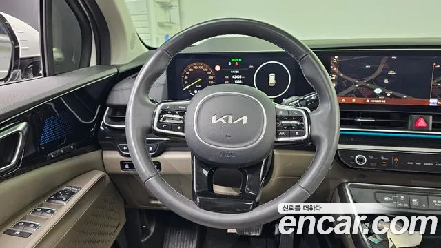 Kia Canival Новый Carnival 4 поколение HEV 9 мест Signature — Фото автомобиля 3