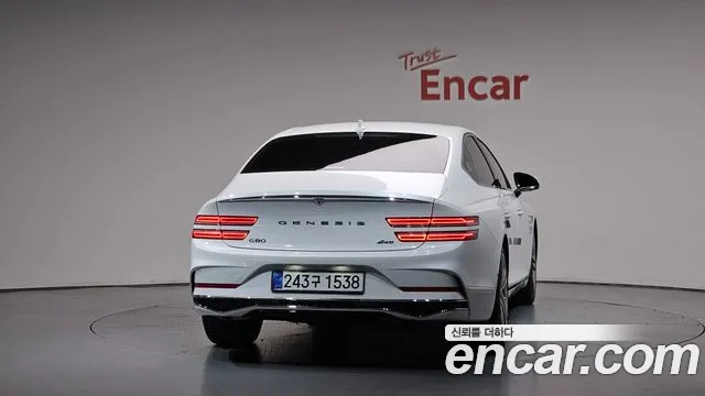 Genesis G80 Бензин 2.5 турбо AWD — Фото автомобиля 4