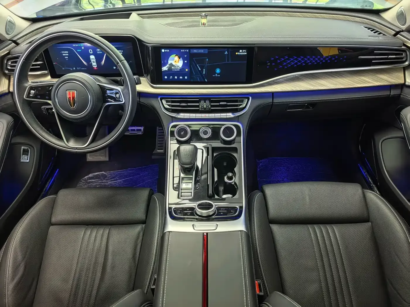 Hongqi Hongqi H9 2020 2.0T Smart Connection Qi Chang Edition — Фото автомобиля 14