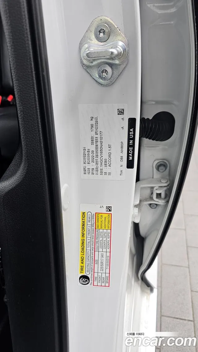 Honda Accord Accord 10 поколение 1.5 Turbo — Фото автомобиля 30