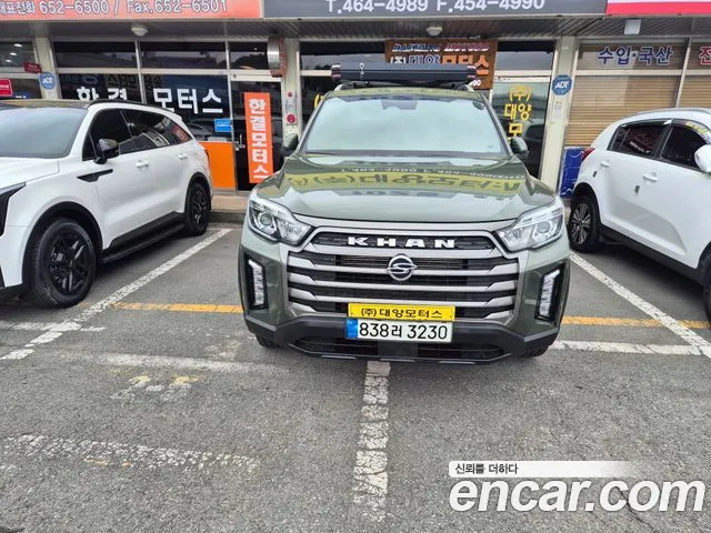 KG_Mobility_Ssangyong Rexton Новый Rexton Sport Khan Дизель 2.2 4WD — Фото автомобиля 3