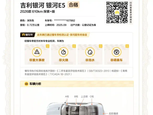 Geely Galaxy E5 — Фото автомобиля 18