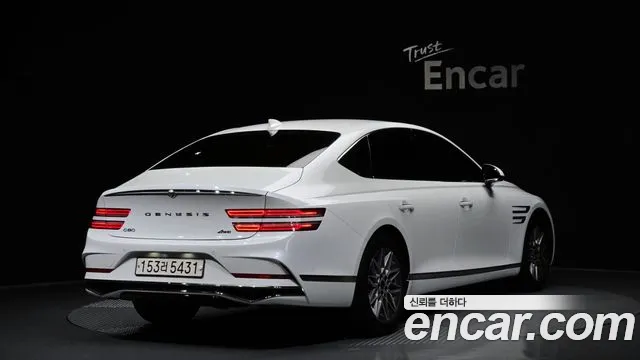 Genesis G80 Бензин 2.5 турбо AWD — Фото автомобиля 2