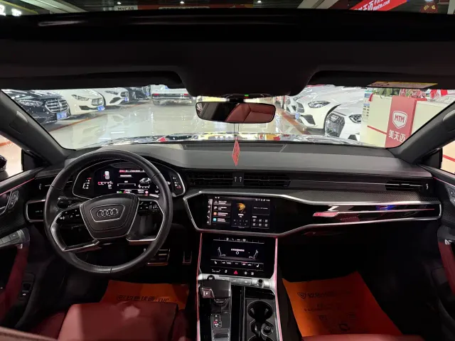 Audi Audi A7L 2024 45 TFSI quattro S-line Black Warrior Edition — Фото автомобиля 10