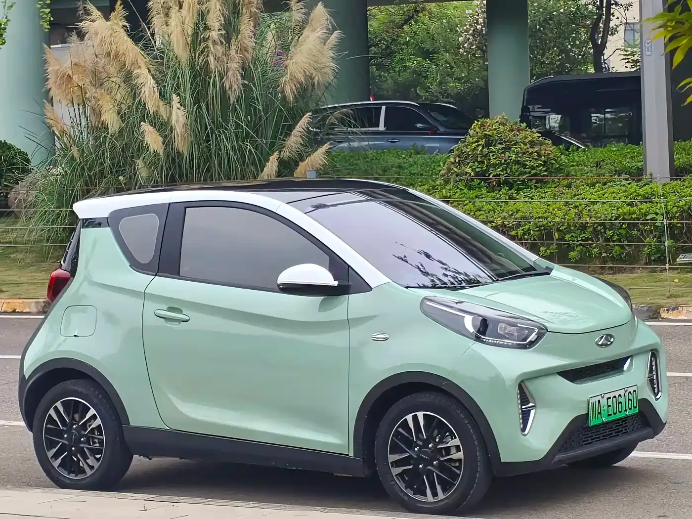 QQ New Energy Little Ant 2022 Sweet Pink Edition Half Sugar Version LFP Lithium 30kW 301km — Фото автомобиля 3