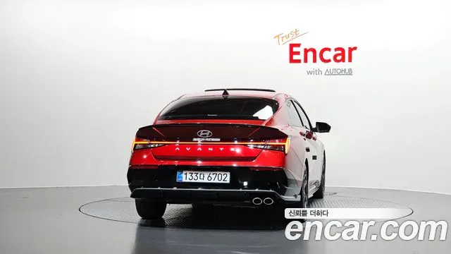 Hyundai Avante CN7 — Фото автомобиля 4