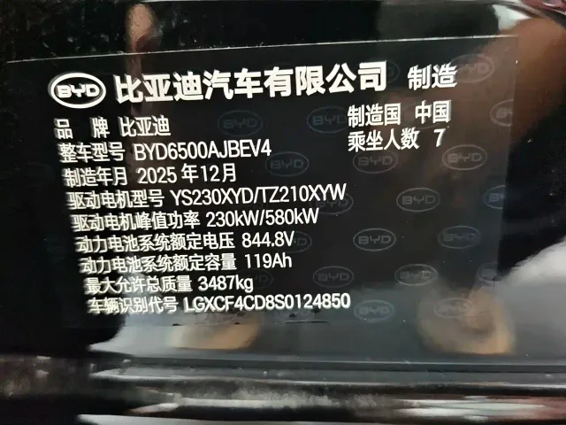 BYD Tang L — Фото автомобиля 8