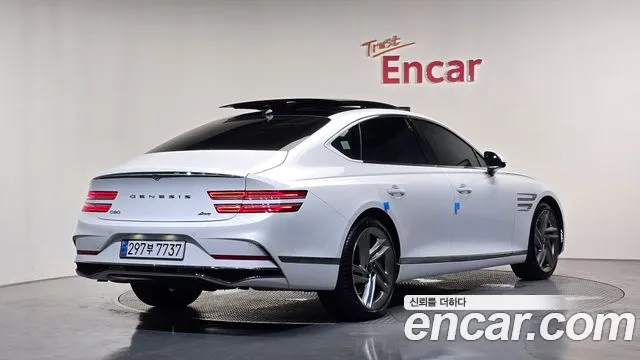 Genesis G80 Бензин 2.5 турбо AWD — Фото автомобиля 2