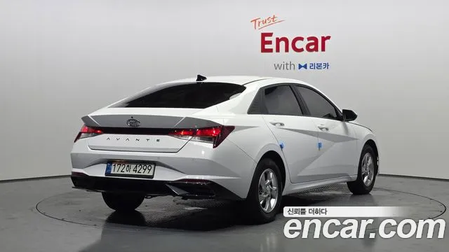 Hyundai AVANTE Avante (CN7) 1.6 LPi (Для проката) — Фото автомобиля 2