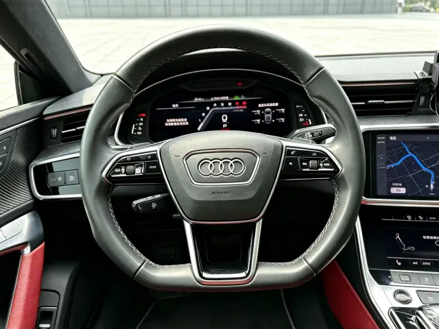 Audi Audi A7L 2022 45 TFSI quattro S-line Black Warrior Edition — Фото автомобиля 10