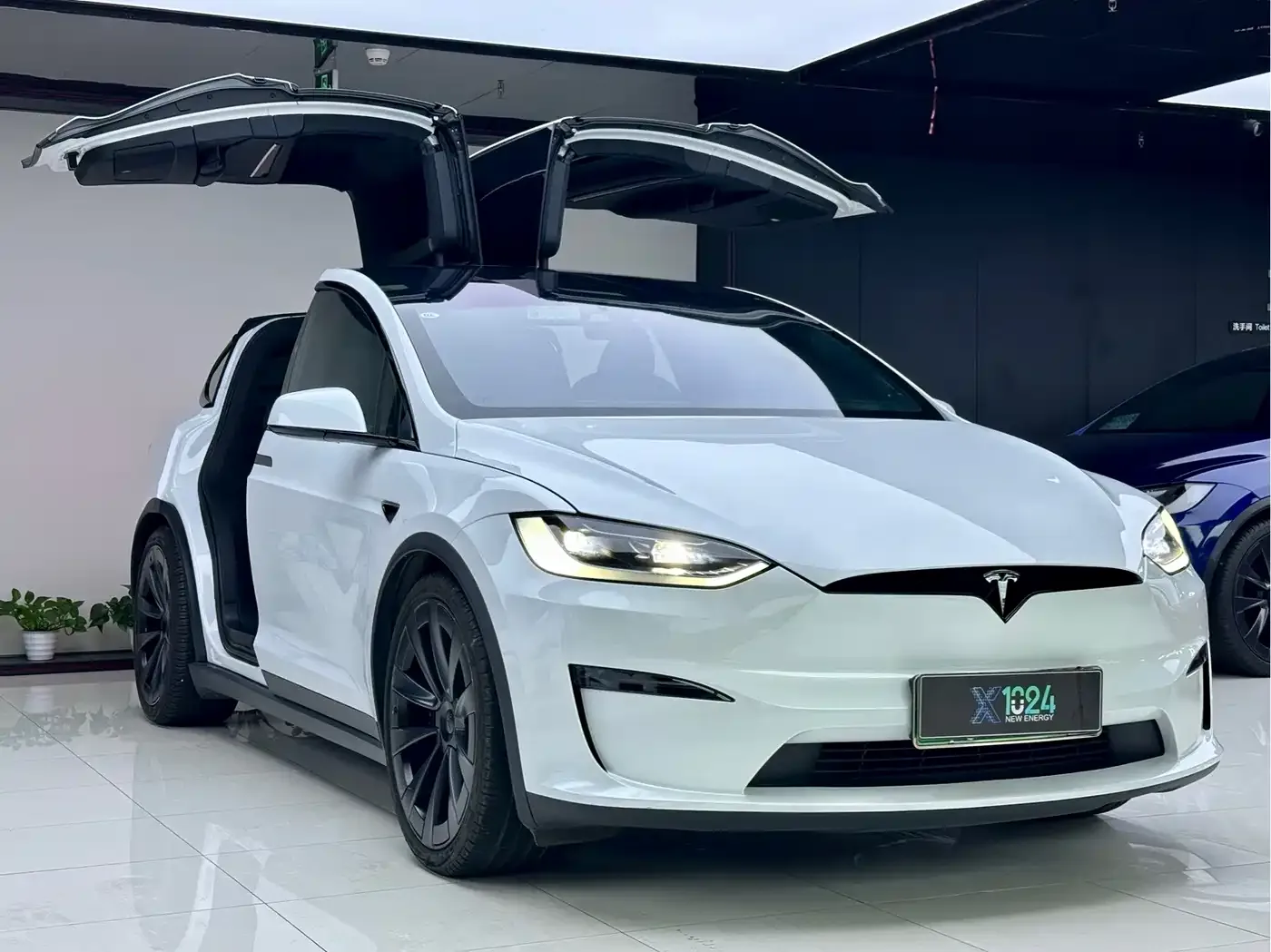 Tesla Model X 2023 Dual Motor All-Wheel Drive Edition — Фото автомобиля 3
