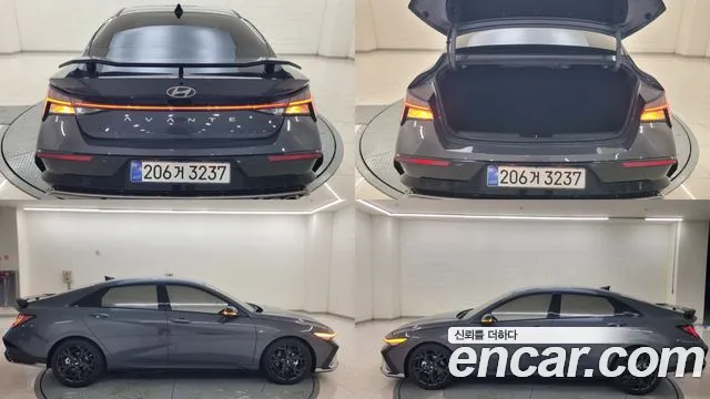 Hyundai AVANTE Inspiration N Line — Фото автомобиля 3