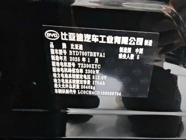 BYD Song L EV — Фото автомобиля 9