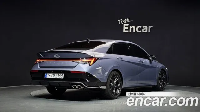 Hyundai Avante CN7 — Фото автомобиля 2