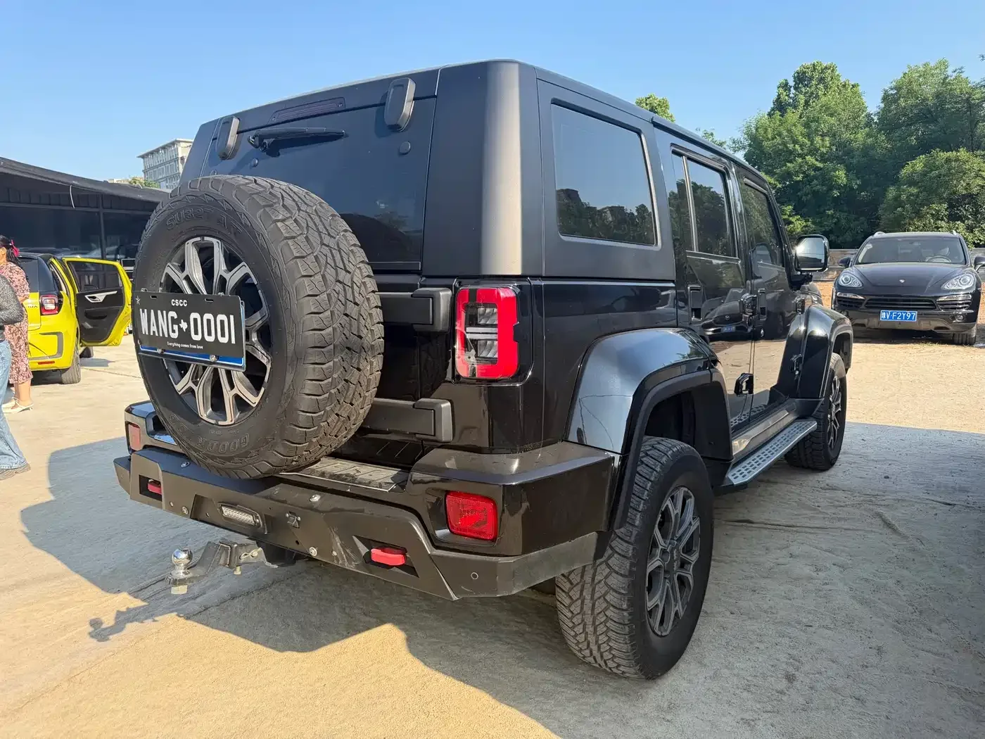 BAIC ORV Beijing Offroad BJ40 2023 2.0T Auto 4WD Urban Hunter Knight Edition — Фото автомобиля 9