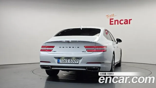 Genesis G80 Бензин 2.5 турбо AWD — Фото автомобиля 4