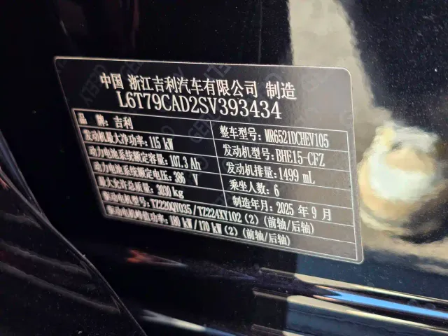 Geely Galaxy M9 — Фото автомобиля 14