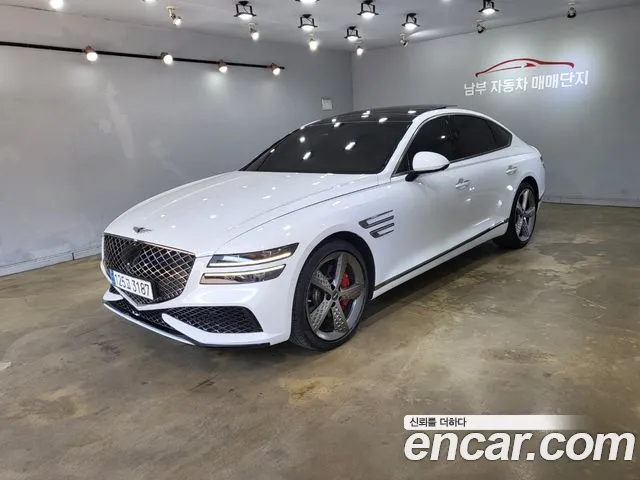 Genesis G80 Бензин 3.5 турбо AWD — Фото автомобиля 3