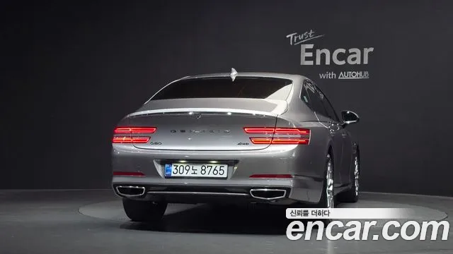 Genesis G80 Бензин 3.5 турбо AWD — Фото автомобиля 4