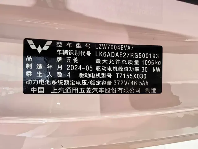 Wuling Hongguang Mini EV — Фото автомобиля 21