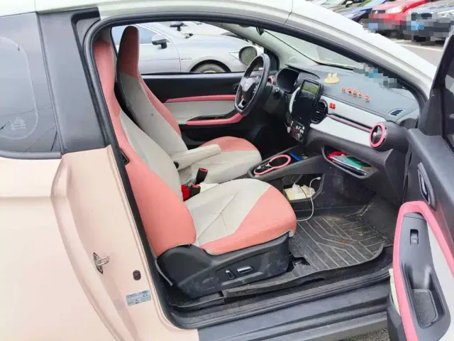 QQ New Energy Little Ant 2022 Sweet Pink Edition Half Sugar Version LFP Lithium 30kW 301km — Фото автомобиля 13