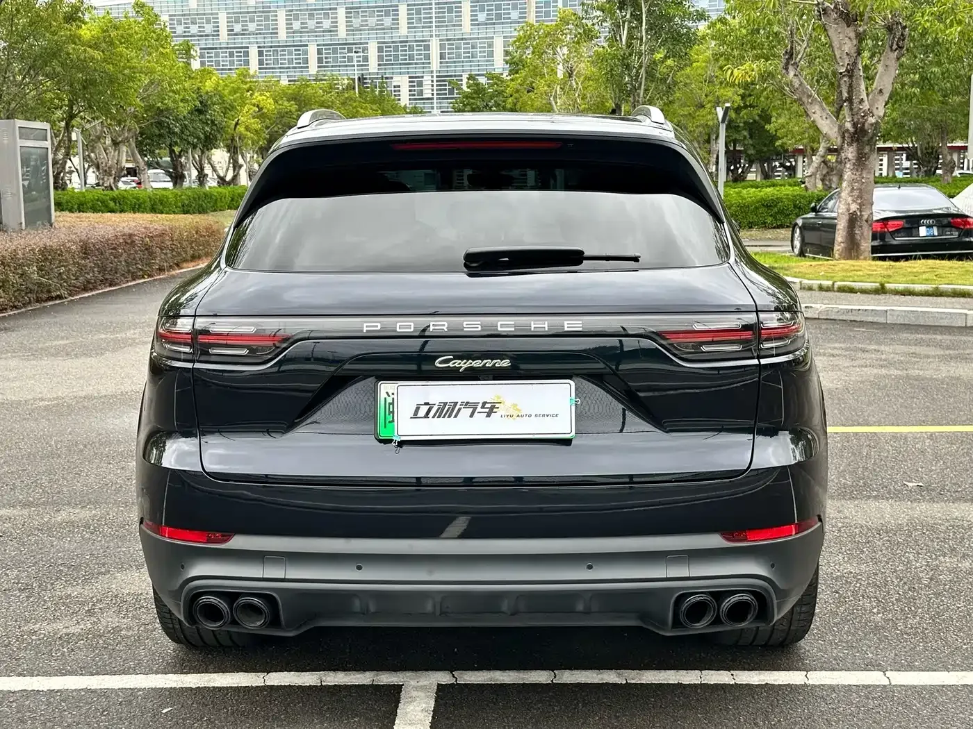 Porsche Cayenne New Energy 2022 Cayenne E-Hybrid 2.0T Platinum Edition — Фото автомобиля 19