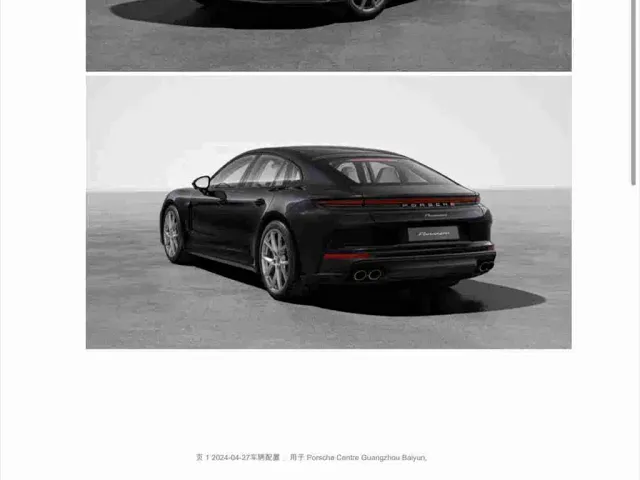 Porsche Panamera — Фото автомобиля 7