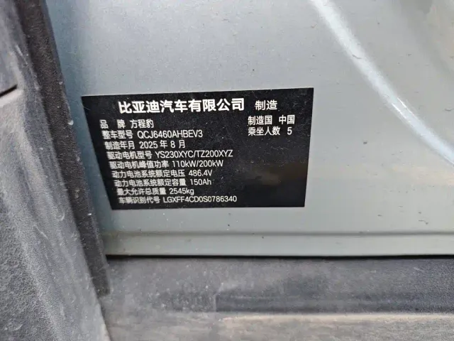 BYD FangChengBao Titanium 3 — Фото автомобиля 8